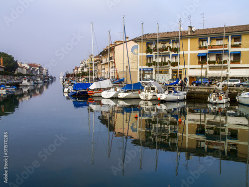 Grado, Marina, Segelboote, Italien, Friaul, Julisch Venetien © visualpower