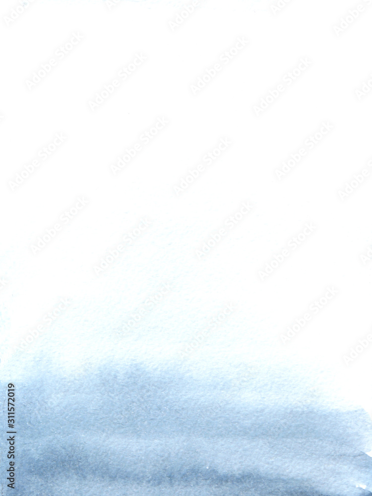 custom made wallpaper toronto digitalHand drawn watercolor background. Blue textured gradient. Can be used as backdrop for card, web,texture. Abstract hand painted watercolor Wash. Ombre Background. Blue gradient, sky or sea water effect