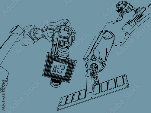 Industrial manipulators and microelectronics