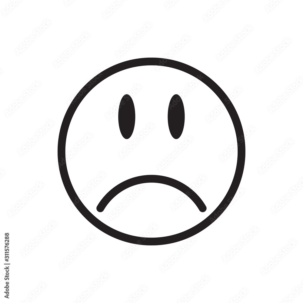 Emoticon icon logo vector design template Emoticon icon logo vector design template