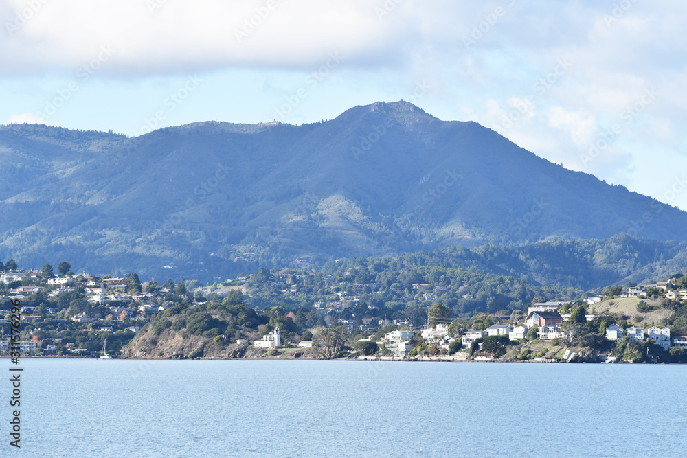 Beautiful Mount Tamalpais View From Richardson Bay In Tiburon Marin County Beautiful Mount Tamalpais View From Richardson Bay In Tiburon Marin County