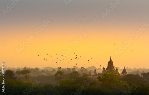 Mrauk U temples in Myanmar