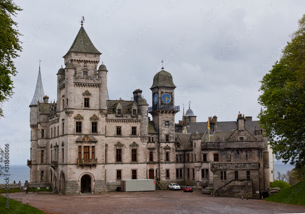 Dunrobin Castle - a pearl of Scotland - I -