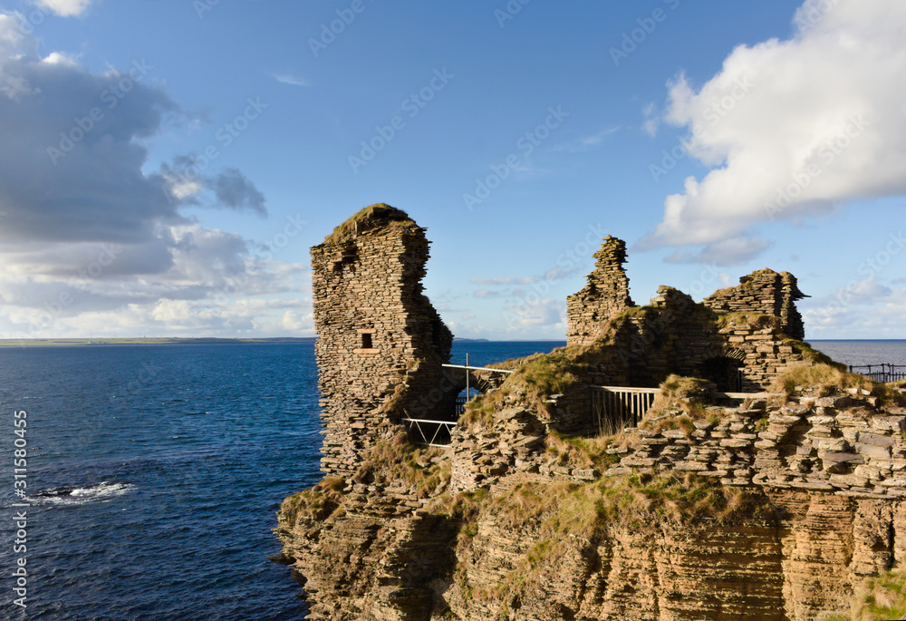 Castle Sinclair Girnigoe - II - Caithness - Scotland