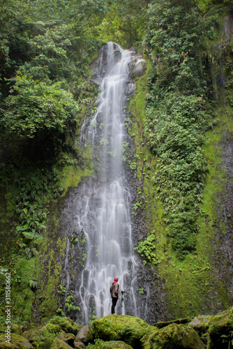 Waterfall in Costa Rica (The Morpho)