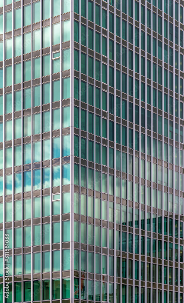 Fototapeta premium modern house facade