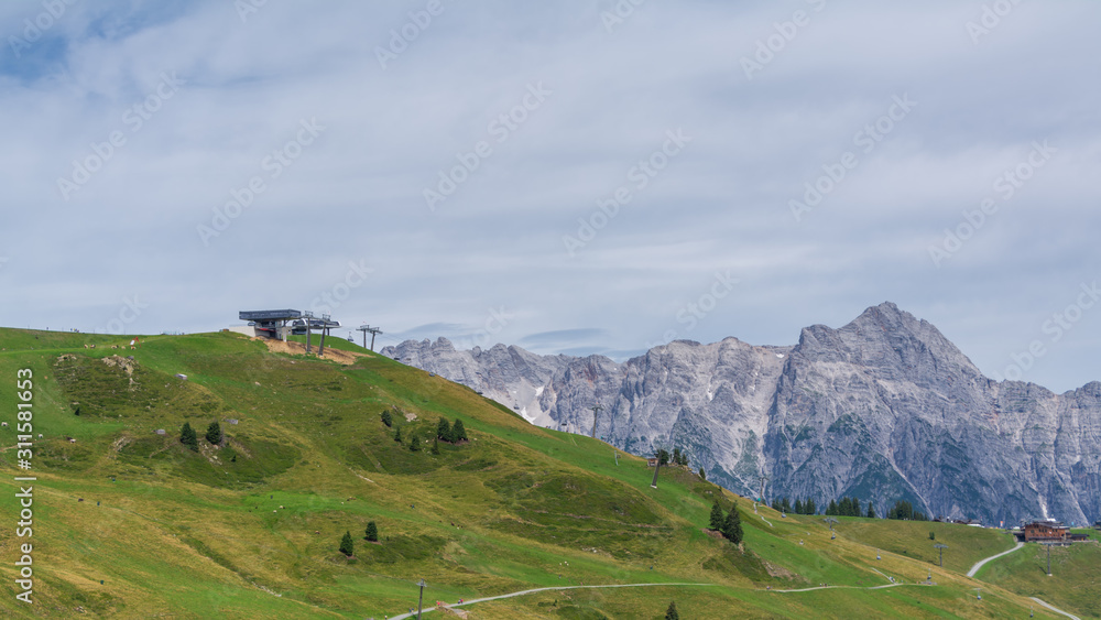 Leoganger Steinberge, Sommer Panorama Leoganger Steinberge, Sommer Panorama