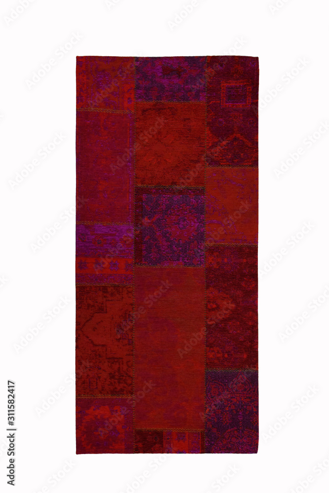 view on a Persian carpet with ornament view on a Persian carpet with ornament