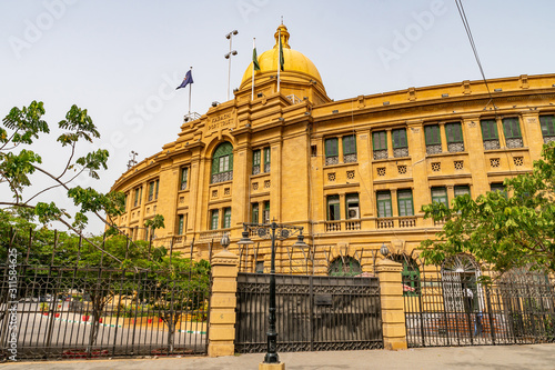 Obraz na płótnie Karachi Port Trust Building 36 w salonie