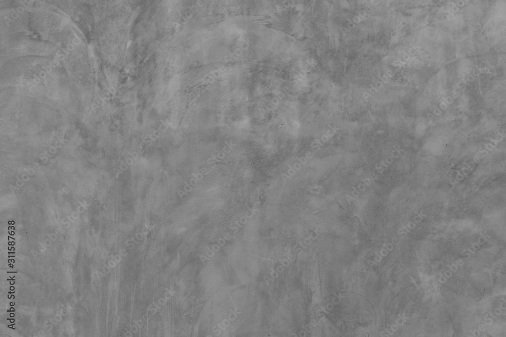 Fototapeta premium Old white concrete wall for the background