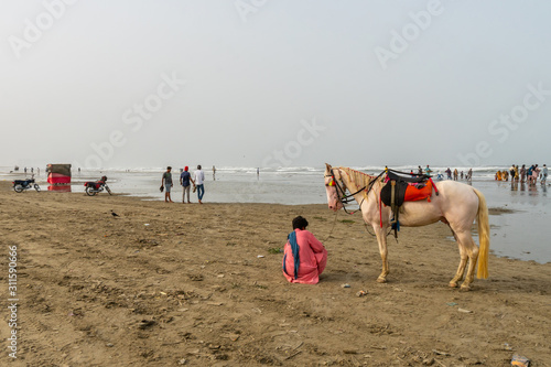 Karachi Clifton Beach 136