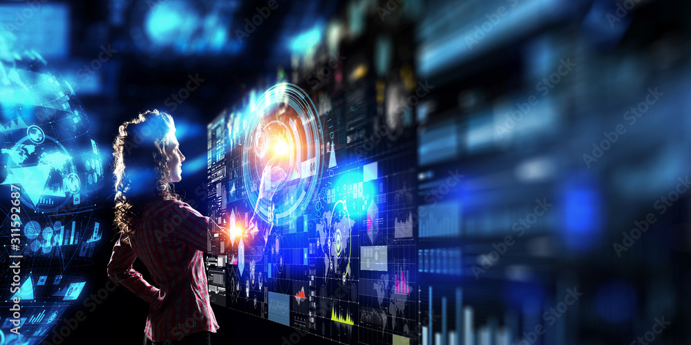Latest technologies for business. Mixed media Latest technologies for business. Mixed media