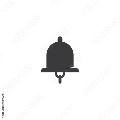  Bell icon illustration logo vector template