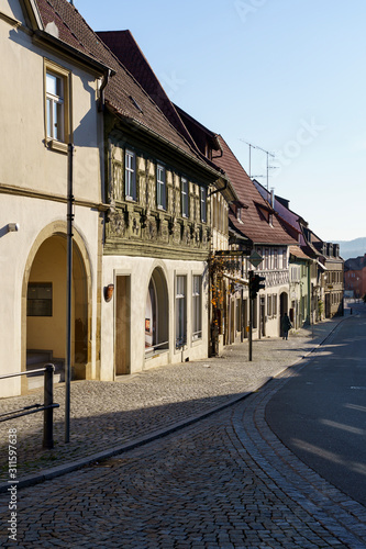 Historischer Ortskern von Zeil am Main, Landkreis Haßberge, Unterfranken, Franken, Bayern, Deutschland © dina