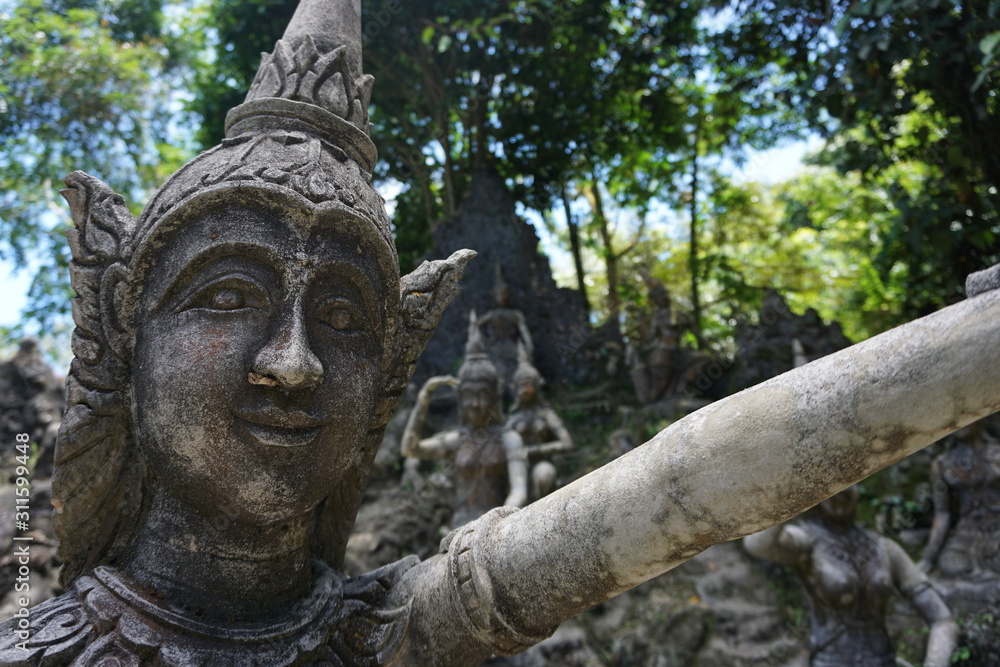 statue on koh samui