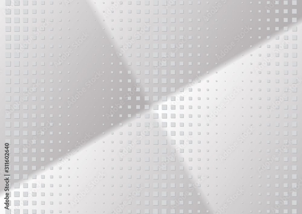 Abstract halftone dotted background. Transparency grunge rectangle pattern, square, shadow. Gray modern optical pop art texture for posters, site, business card, cover, label mock-up, vintage sticker Abstract halftone dotted background. Transparency grunge rectangle pattern, square, shadow. Gray modern optical pop art texture for posters, site, business card, cover, label mock-up, vintage sticker