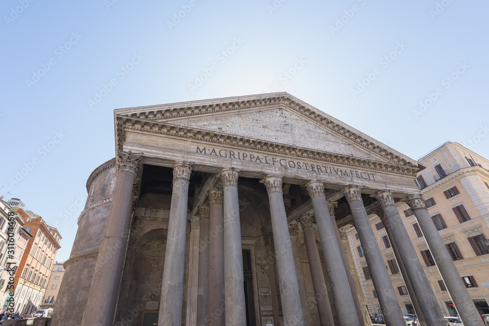 Roman Pantheon in Italy