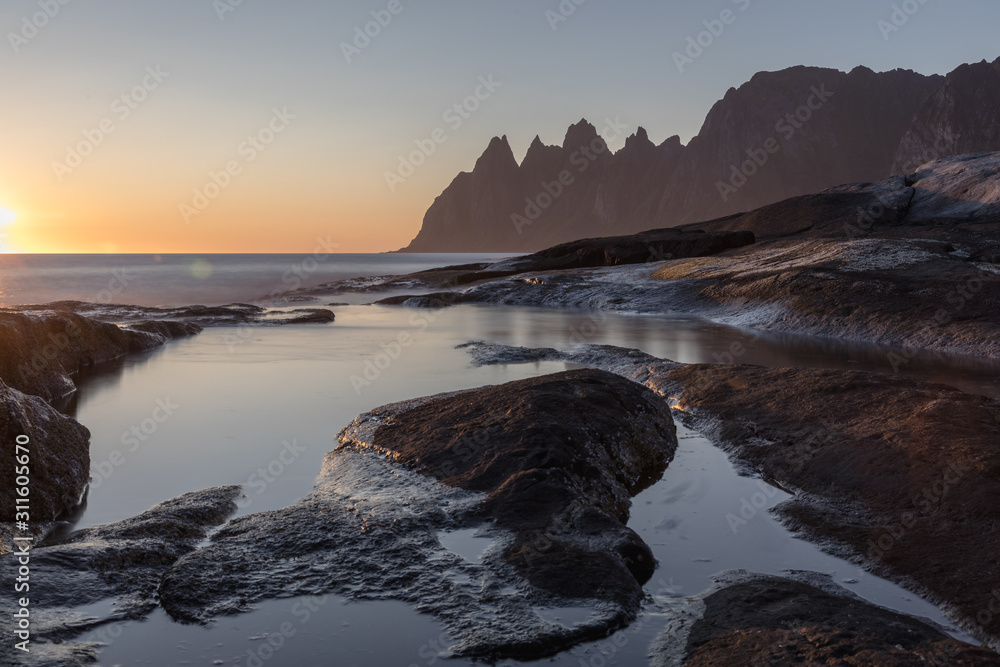 Sunset in Senja, Norway Sunset in Senja, Norway