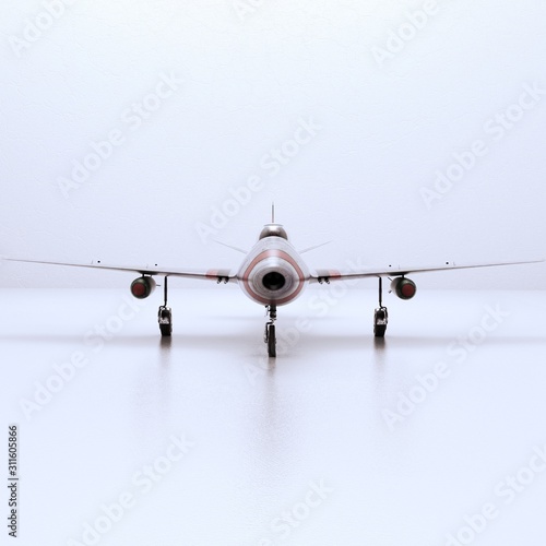 WW2 Jet Plane