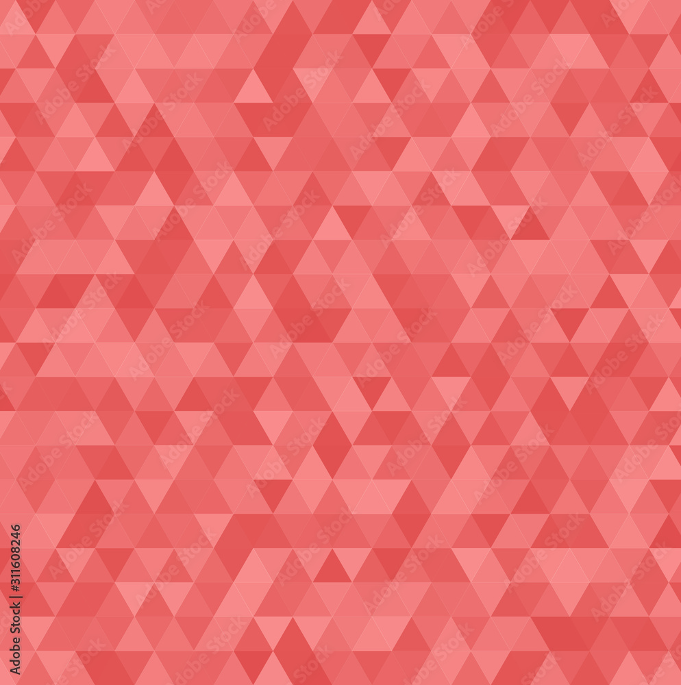 Abstract vector red triangle background. Geometric white texture pattern Abstract vector red triangle background. Geometric white texture pattern
