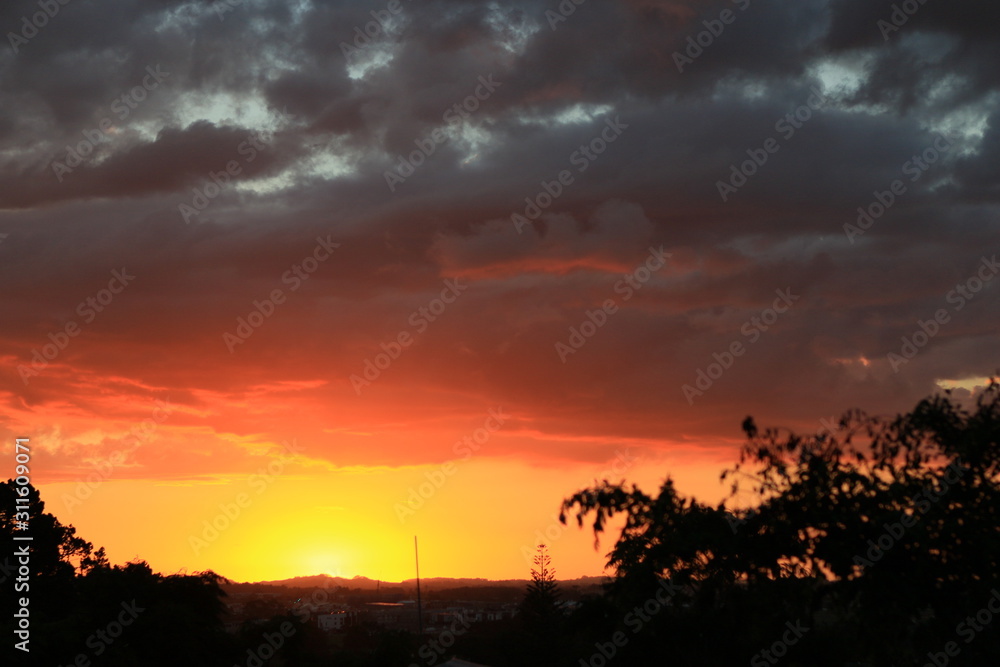 夕暮れ 夕暮れ