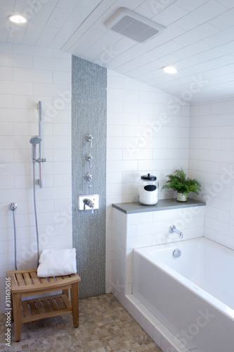 Interior of Modern Bathroom