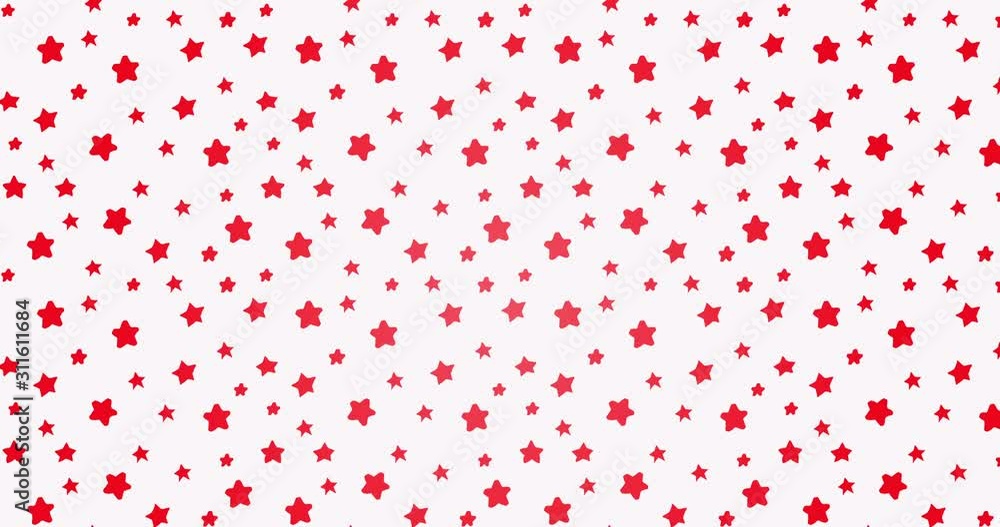 Romantic hand drawn pattern with doodle red stars. For St. Valentines Day, Mother's Day, wedding anniversary. Wedding invitation e-card. 3D rendering animation. Seamless loop 4k video. Romantic hand drawn pattern with doodle red stars. For St. Valentines Day, Mother's Day, wedding anniversary. Wedding invitation e-card. 3D rendering animation. Seamless loop 4k video.