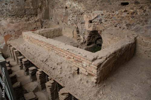 Pompeii, an ancient Roman city near modern Naples in the Campania region of Italy, that was buried under 4 to 6 m of volcanic ash and pumice in the eruption of Mount Vesuvius in AD 79. 