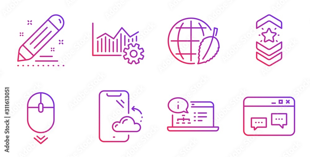 Shoulder strap, Brand contract and Online documentation line icons set. Environment day, Operational excellence and Smartphone cloud signs. Scroll down, Browser window symbols. Vector Shoulder strap, Brand contract and Online documentation line icons set. Environment day, Operational excellence and Smartphone cloud signs. Scroll down, Browser window symbols. Vector
