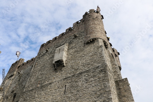 Château des comtes de Flandre à Gand photo