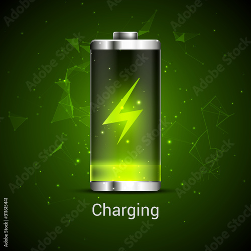 Tela Battery charge full power energy level