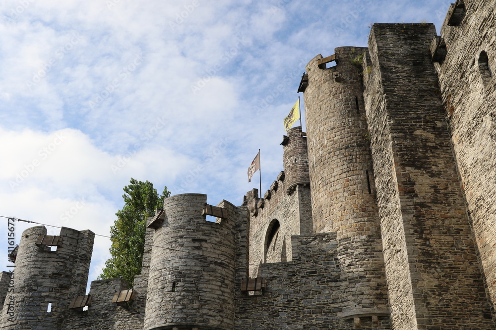 Château des comtes de Flandre à Gand
