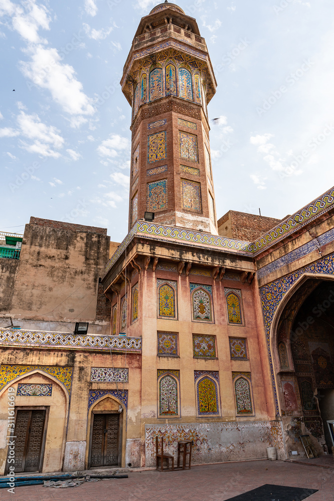 Fototapeta premium Lahore Wazir Khan Mosque 222