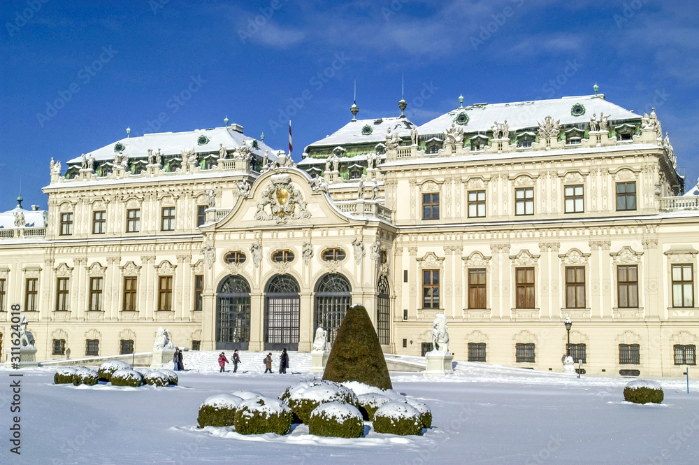 Schloss Belvedere, Österreich, Wien, 3. Bezirk, Belvedere