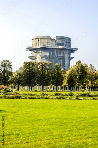 Augarten, Park, Flakturm, Österreich, Wien, 2. Bezirk
