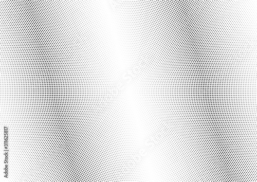 Abstract halftone dotted background. Futuristic grunge pattern, dot and circles. Vector modern optical pop art texture for posters, sites, business cards, cover, postcards, labels, stickers layout.