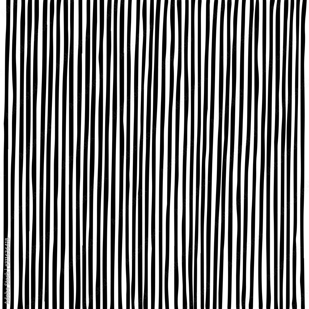 Hand drawn vertical parallel dense black lines on white background. Straight lines sketch for graphic design Hand drawn vertical parallel dense black lines on white background. Straight lines sketch for graphic design
