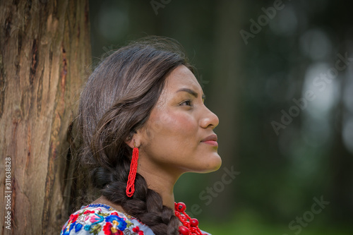 Mirada de mujer latina