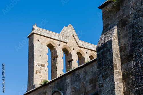 North Cyprus Bellapais Abbey Gothic architecture