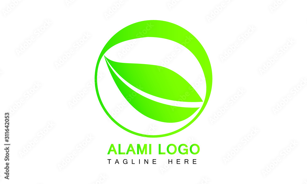 Leaf Logo Green