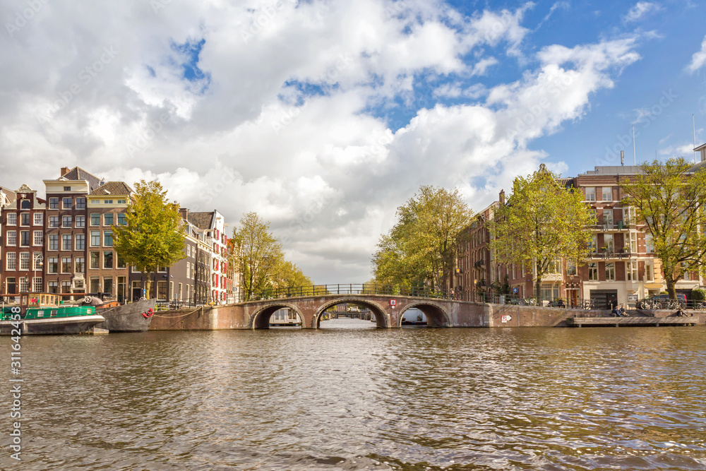 Naklejka premium Amsterdam, Netherlands