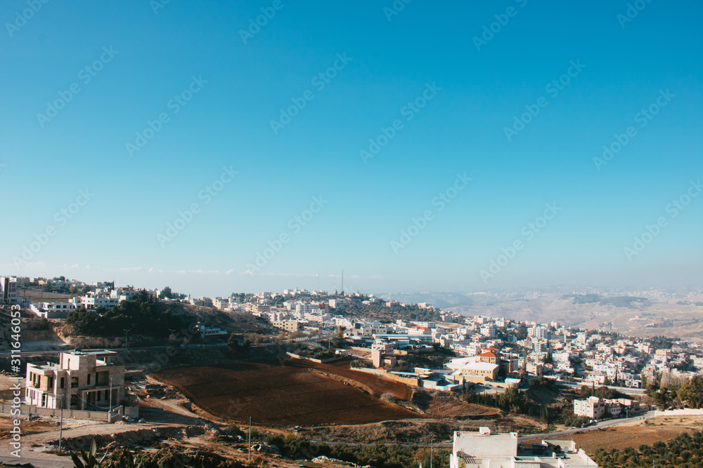 Cityscape at noon time, lovely cityscape for Amman