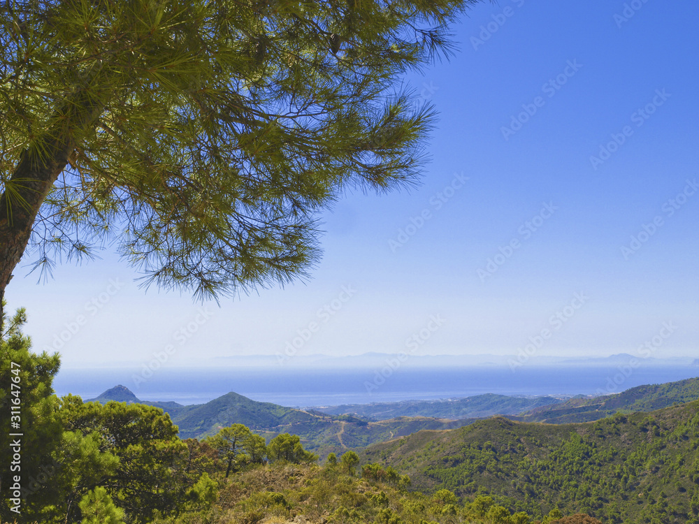 Hügellandschaft, Spanien, Andalusien