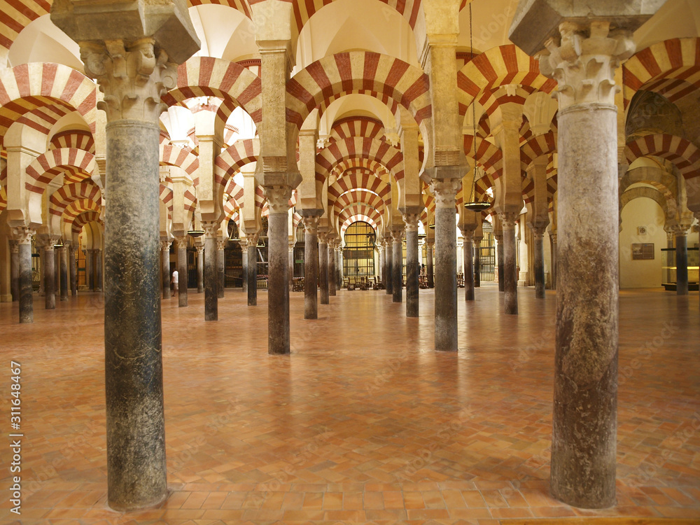 Moschee Mezquita de Cordoba, Spanien, Andalusien, Cordoba