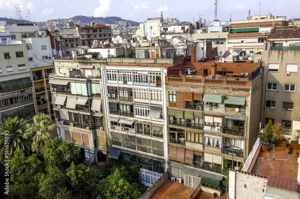 Barcelona, Stadtansicht, Spanien, Katalanien Barcelona, Stadtansicht, Spanien, Katalanien