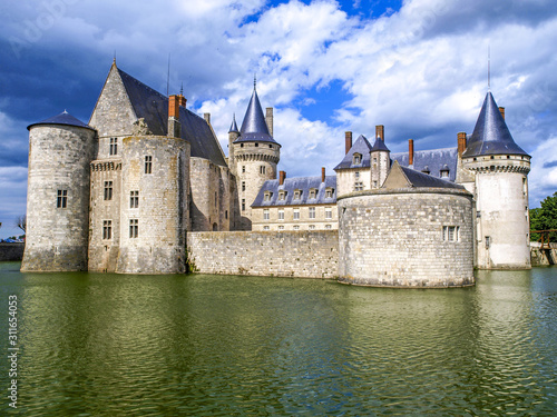 Loire Schloss, Schloss Sully sur Loire, Frankreich, Loire-Tal, S