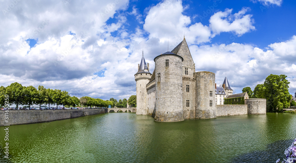 Loire Schloss, Schloss Sully sur Loire, Frankreich, Loire-Tal, S