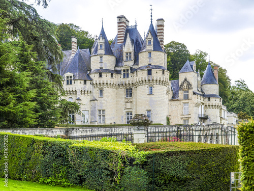 Chateau d Usse, Frankreich, Loire-Tal, Rigny Usse photo