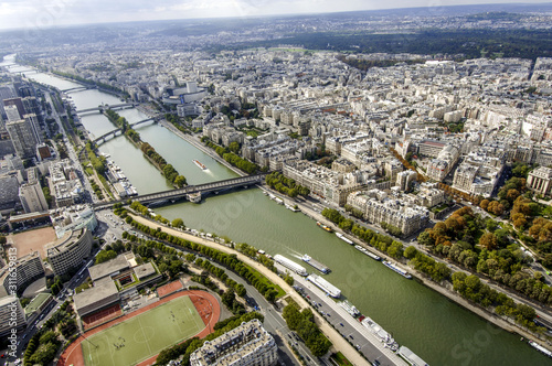 Paris, Fluss Seine, Frankreich © visualpower
