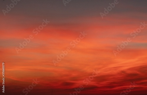 Twilight sky background with Colorful sky in twilight background © physicsjoey